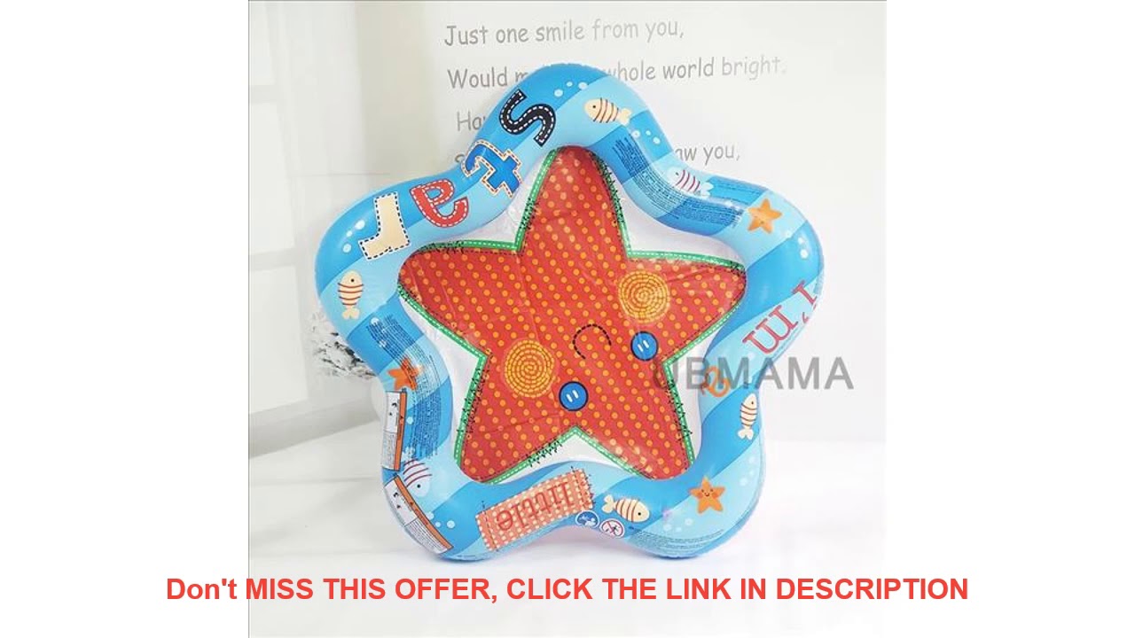 Slide Cute baby starfish sunshade top swimming pool swimming pool children bath baby sea pool botto