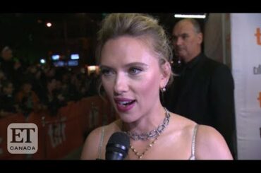 Scarlett Johansson Premieres 'Jojo Rabbit'