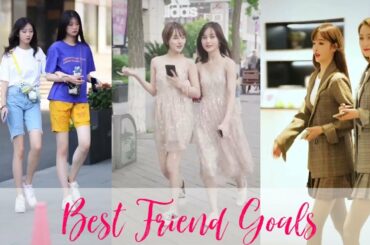 BFF GOALS CUTE BESTIES # 1 | cute girl bestfriends | white rabbit