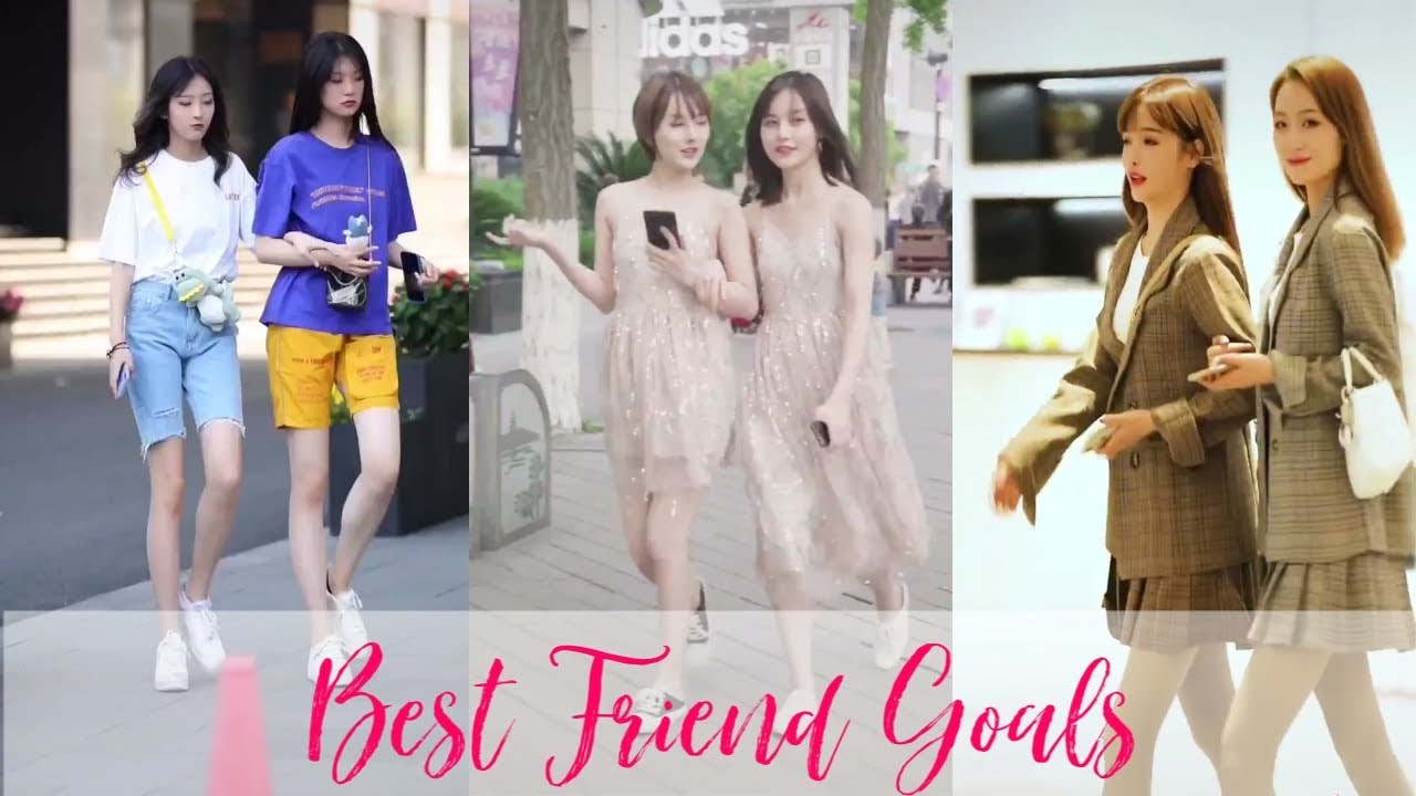 BFF GOALS CUTE BESTIES # 1 | cute girl bestfriends | white rabbit
