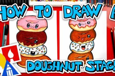 How To Draw A Doughnut Stack