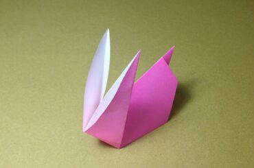 How to Make a Paper Animals / Origami Rabbit / Easy for Children
