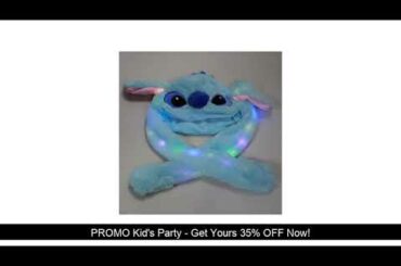 Review MrY Cartoon Hats Cute Rabbit / Panda Hat with Light Funny Air Float Filling Ear Moving Cap C