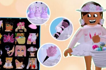 EARRINGS! CUTE BUNNIES! ALL 18 EASTER ACCESSORIES! 🐣 Royale High SHOWCASE!