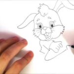 🐰 Kako nacrtati Zeca i Sargarepu / Drawing a Rabbit eating Carrot 🥕