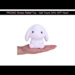 Today Deals Cute Rabbit Slow Rising Squeeze Decompression Toys Stress Reliever Toys Smooshy Mushy T