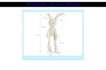 Todal Sale 50cm Kids Stuffed Plush Doll Toy Rabbit Bunny Cute Sleep Appease Pillow Gift New