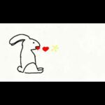Cute Bunny Spews Hearts for 2 minuites