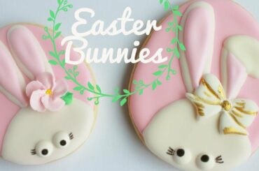 How To Decorate Cute Easter Bunny Cookies