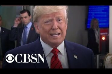 Trump decries Ukraine whistleblower controversy as "ridiculous"