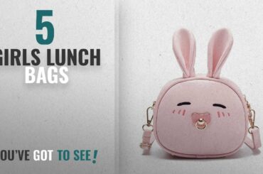 Best Girls Lunch Bags [2018]: Pinky Family Super Cute Girls Purse Bunny Ear Shoulder Bag Messenger