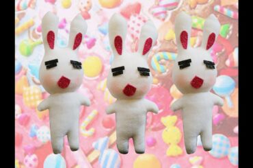diy : how to make cute rabbit toy