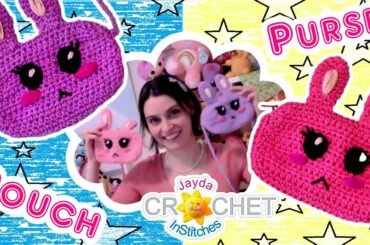 Bunny Purse or Pencil Case Crochet Pattern