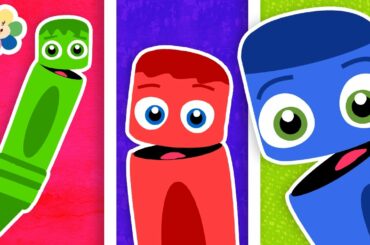 GooGoo Baby New Series - Coloring Nature | Learn the Colors | Color Crew | BabyFirst TV