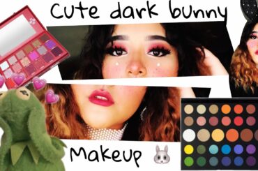 Cute Bunny makeup + HALLOWEEN MAKEUP CHALLENGE