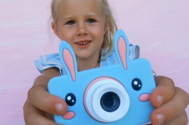Toy Review of Cute Bunny Camera by Happy Harper - Toy Video