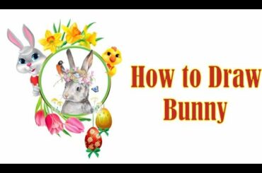 How To Draw The Cutest Easter Bunny(Stay Creative)सबसे प्यारे ईस्टर बनी को कैसे आकर्षित करें
