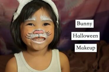 CUTE SIMPLE BUNNY HALLOWEEN MAKEUP LOOK