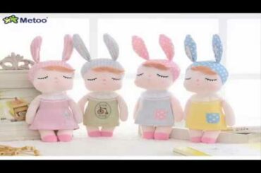 Hanging Mini Doll Cute Plush Stuffed Baby Kids Toys Rabbit Sweet Dolls for Birthday Gift