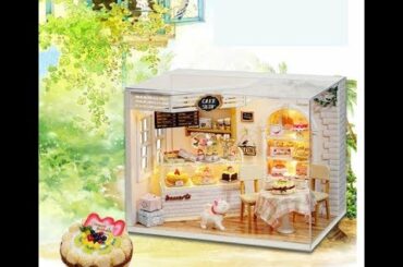 Cute Mini Books, DIY Walnut Bunny homes, & Cake Shop Unboxing!