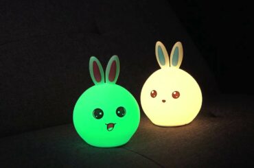 Cute Rabbit LED Night Light | Kids Toys Gifts on sawazo.com