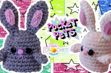 Crochet Bunny Rabbit Pattern & Tutorial - Jayda's Pocket Pets!