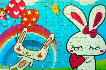 Puzzle Toys Bugs Bunny Rabbit Baby Rabbit Puzzle Video For Kids | Toys Puzzle Fun Kids Video