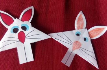 DIY Cute Bunny Bookmarks | Easy To Make Cute Crafts