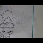 Easy cute rabbit picture drawing time lapse|Must watch| Easy for kids