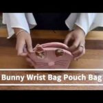 Royale Culture Bunny Bag Pouch Bag Cute Bag Wristlet Bag