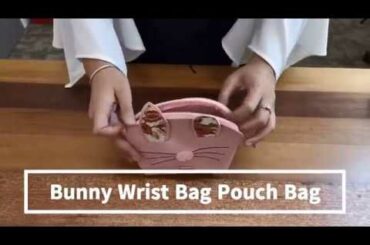 Royale Culture Bunny Bag Pouch Bag Cute Bag Wristlet Bag