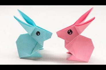 Easy Origami Rabbit - How to Make Rabbit Step by Step
