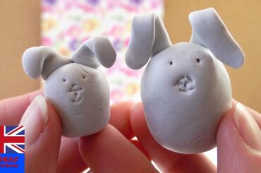 How to make this cute rabbit using Fimo clay?