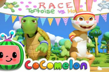 The Tortoise and the Hare | CoCoMelon Nursery Rhymes & Kids Songs