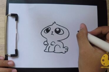 How to Draw cute bunny