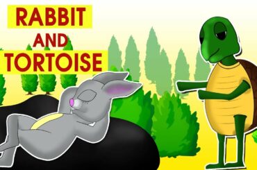 The Rabbit and Tortoise Story in English | English Moral stories for Kids | Bedtime Stories