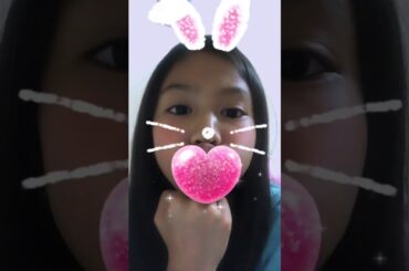 Cute heart bunny