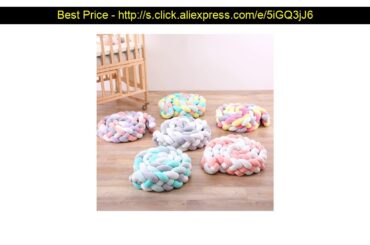 ✨Get 2019 New 4-FL 2M Multiple Colors Long Knot DIY Preparation Pillow Baby Bed Anti-collision Bed