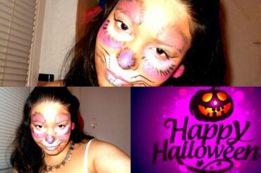 cute rabbit /Halloween Makeup