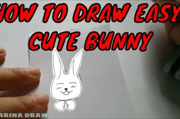 How to Draw Easy Cute Bunny
