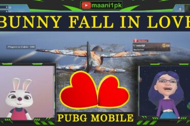 FUNNY BABY BUNNY FALL IN LOVE | PLAYING PUBG MOBILE | LOONEY TUNE