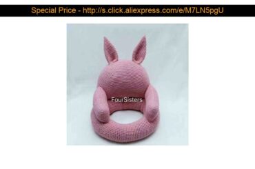 ⚡️Buy Fotografie Baby Props Boy Studio Photo Chair Soft Knitting Rabbit Seat Newborn Photo Shoot Po