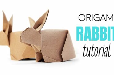 Origami Bunny Rabbit Tutorial V2 ♥︎ DIY ♥︎