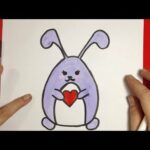 How To Draw A Cute Bunny Rabbit - Step by Step Drawing Tutorial