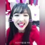 Cute Bunny Nayeon doing aegyo
