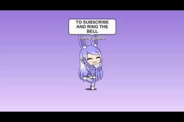A bad boy falling in love whit a cute girl/ gacha bunny eps 1