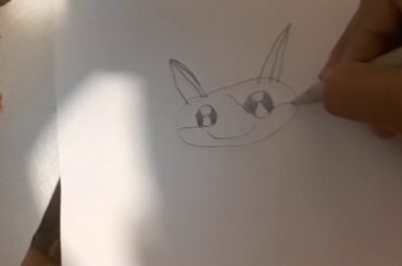 How to draw a cute bunny