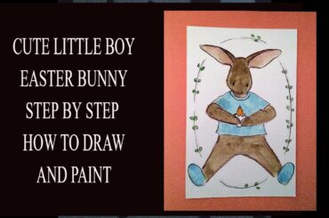 How to draw a cute bunny