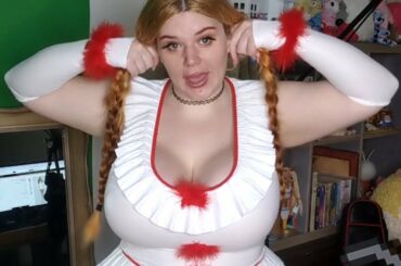 Fashion Nova Curve Clown Costume and 80s fitness