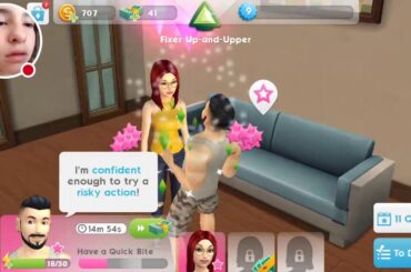The Sims. (Too much kissing) (BROOK LOST HER BABY) Bunny Gamer
